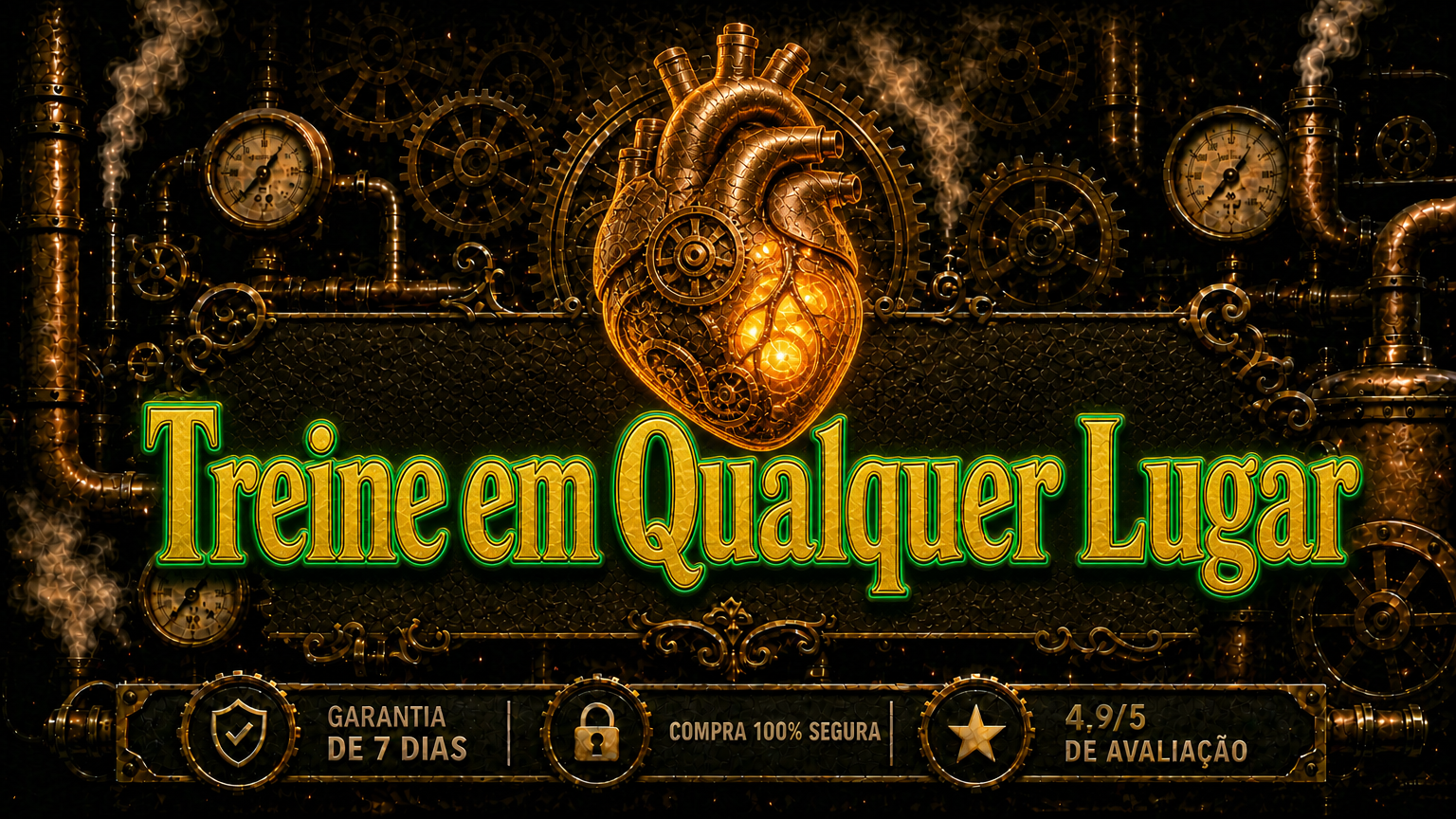 App Treine em Qualquer Lugar — Cardio em Casa Claro&Clara